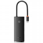 Перехідник HUB Baseus Lite Series 6in1 (Type-C to HDMI + 2xUSB 3.0 + PD+SD/TF) (WKQX05)