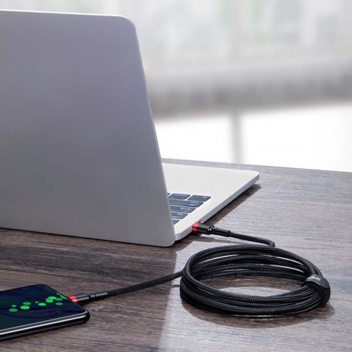 Дата кабель Baseus Cafule Type-C to Type-C PD2.0 100W (2m) (CATKLF-AL)