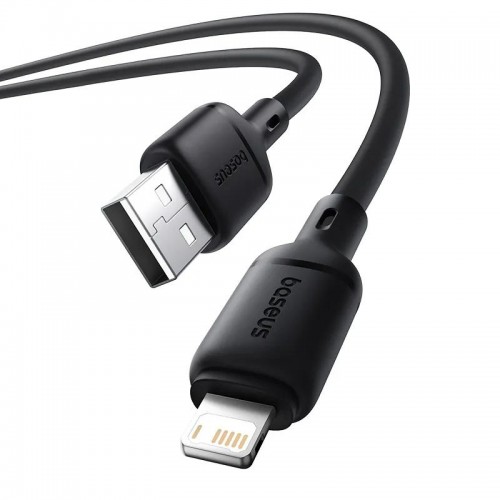 Дата кабель Baseus Silky Series OS Fast Charging USB to Lightning 2.4A (2m) (P1037770)
