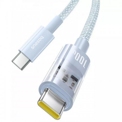 Дата кабель Baseus Gem Fast Charging Type-C to Type-C 100W (1m) (P10373000111)