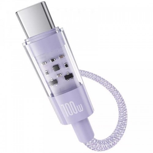 Дата кабель Baseus Gem Fast Charging Type-C to Type-C 100W (1m) (P10373000111)