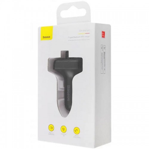 АЗУ FM модулятор Baseus S-09 Overseas Edition 3.4A (2USB-A) (CCMT000301)