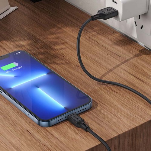 Дата кабель Hoco X90 Cool silicone USB to Lightning (1m)