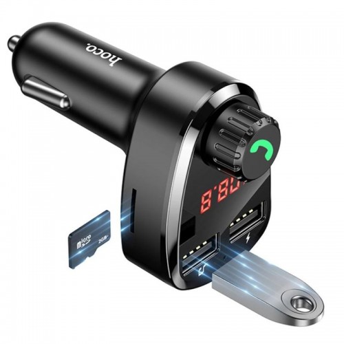 АЗП FM модулятор Hoco DE24 QC3.0 (2USB-A)