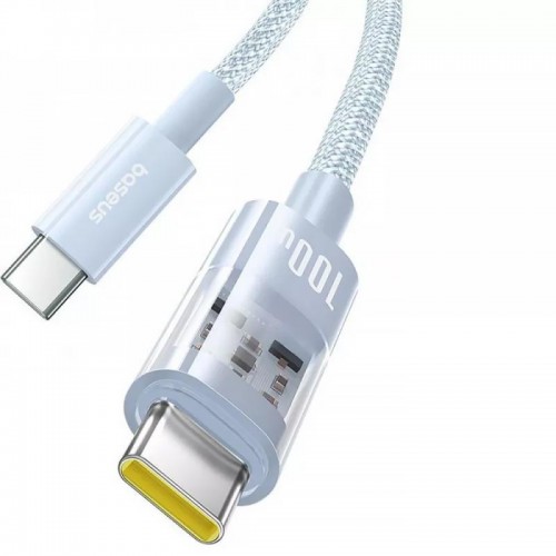 Дата кабель Baseus Gem Fast Charging Type-C to Type-C 100W (2m) (P10373000111-01)