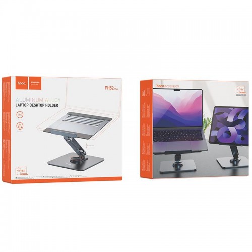 Подставка настольная Hoco PH52 Plus Might metal rotating