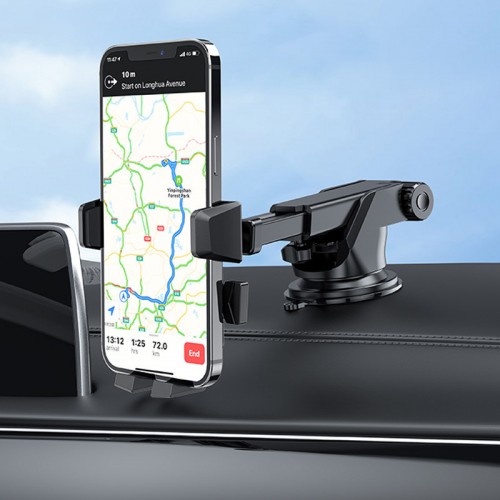 Автодержатель Hoco CA83 David one-button (center console)