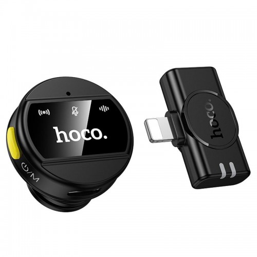Петличный беспроводной микрофон Hoco L21 Charm Lightning