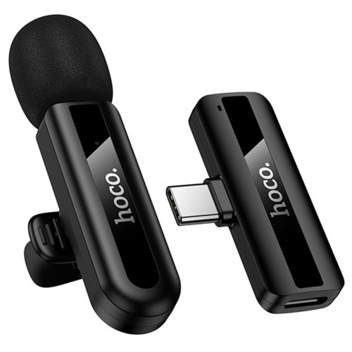 Петличный беспроводной микрофон Hoco L20 Fair Type-C