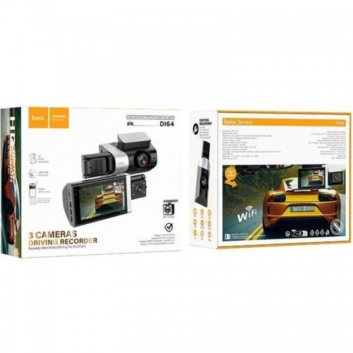 Відеореєстратор Hoco DI64 3-inch screen display driving recorder (720P)