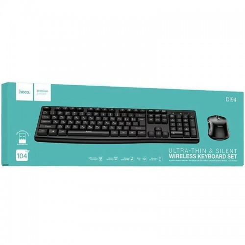 Беспроводная клавиатура + мышь Hoco DI94 Ultra Thin 2.4G