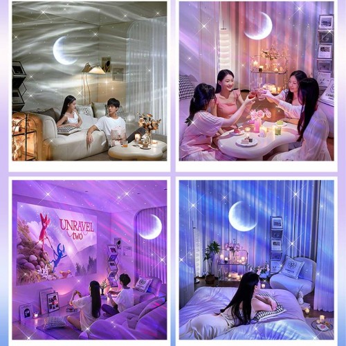 Проектор-нічник Galaxy Moon E24 2400 mAh