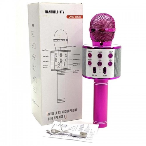 Караоке Микрофон-колонка WS858