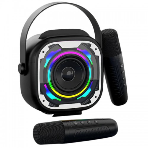 Bluetooth колонка V11 + два мікрофона