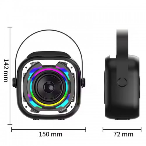 Bluetooth колонка V11 + два мікрофона