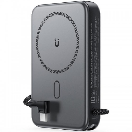 Power Bank Acefast M24 22.5W з БЗП 10000 mAh (Metal Grey)