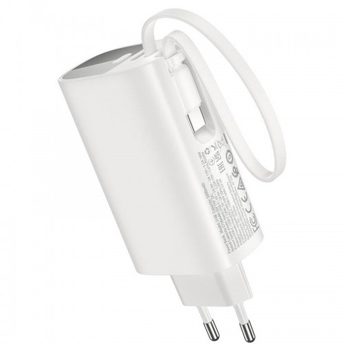 Power Bank Hoco J148 Handy PD20W with cable 5000 mAh (White)