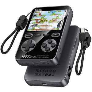 Power Bank Hoco Q47 Shine PD20W with cable + Game Console 10000 mAh (Metal Grey)
