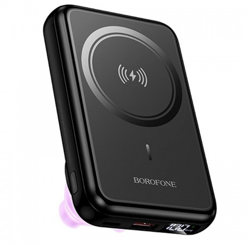 Power Bank Borofone BJ83 Ocean 22.5W+PD20W с БЗУ 10000 mAh Black