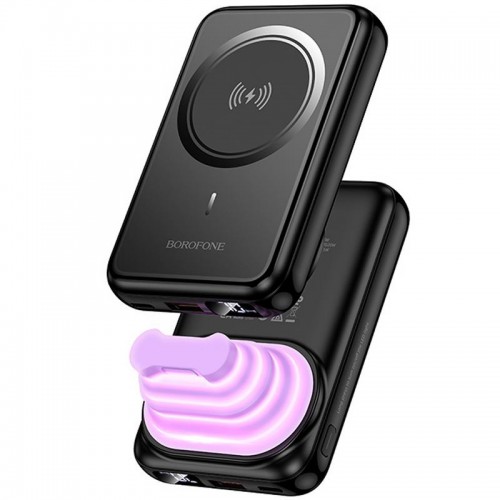 Power Bank Borofone BJ83 Ocean 22.5W+PD20W с БЗУ 10000 mAh Black