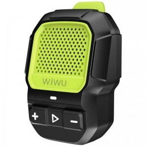 Bluetooth Колонка WiWU SPK-001 Buddy Fun with Magnetic Clip Green