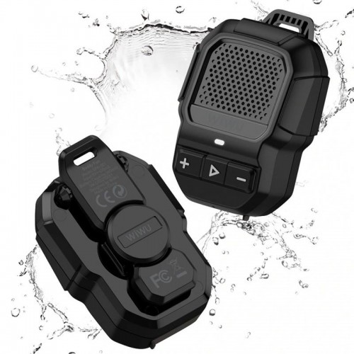 Bluetooth Колонка WiWU SPK-001 Buddy Fun with Magnetic Clip Black