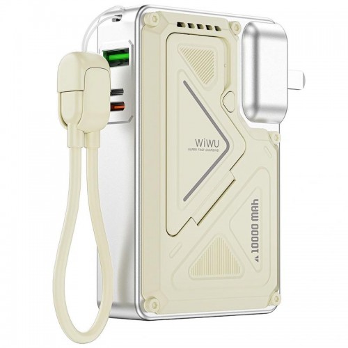 Power Bank WIWU Wi-P057 Knight 22.5W+PD35W 10000 mAh White