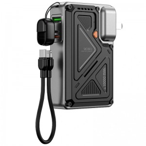 Power Bank WIWU Wi-P057 Knight 22.5W+PD35W 10000 mAh Black