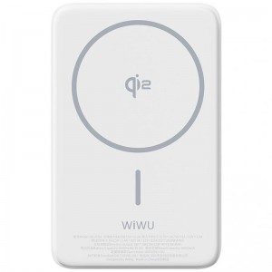 Power Bank WIWU Wi-P031 Magnetic з БЗП Qi2 30W 10000 mAh White