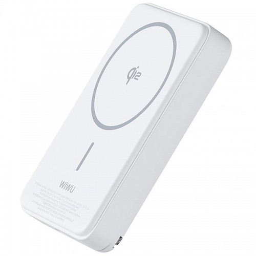 Power Bank WIWU Wi-P031 Magnetic з БЗП Qi2 30W 10000 mAh White