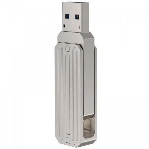 Флеш-накопичувач WIWU WI-FD003 Infinite 2in1 Type-C USB 3.2 - 256GB Silver