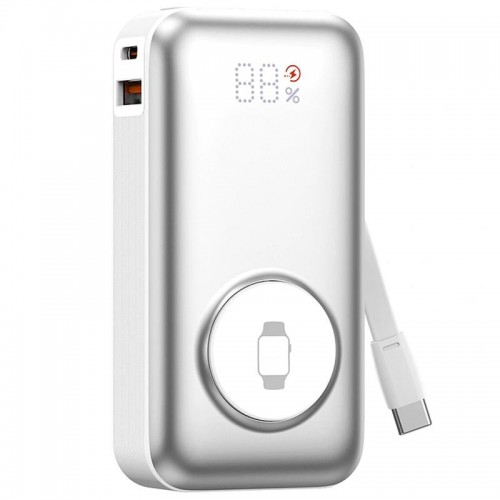 Power Bank WIWU Wi-P027 Elite 22.5W with cable 10000 mAh Silver