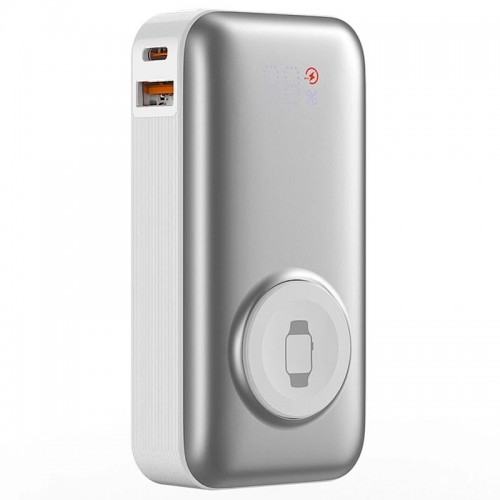 Power Bank WIWU Wi-P027 Elite 22.5W with cable 10000 mAh Silver