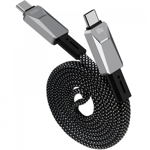Дата кабель WIWU Wi-C078 Type-C to Type-C 100W (1m) Silver