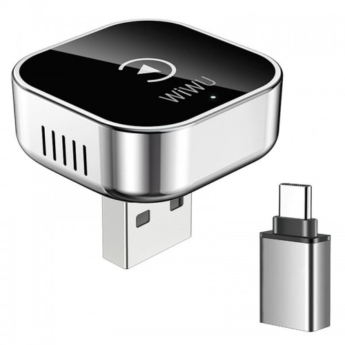 Адаптер WIWU Wi-CP003 car wireless CarPlay (iOS) Silver