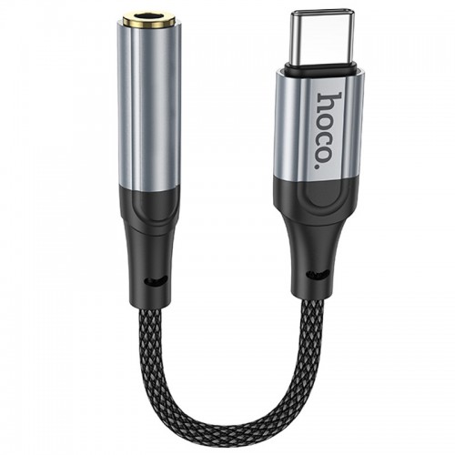 Перехідник Hoco LS36 Fresh Type-C to 3,5 AUX Black