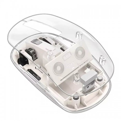 Миша Hoco GM29 Mysterios dual-mode Space White