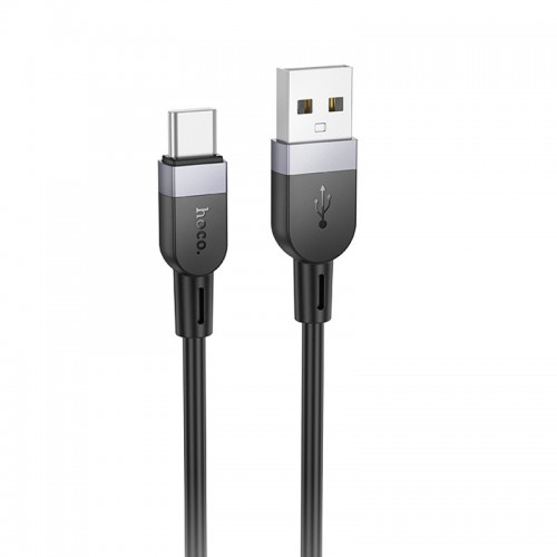 Дата кабель Hoco X109 Energy silicone USB to Type-C (1m) Black