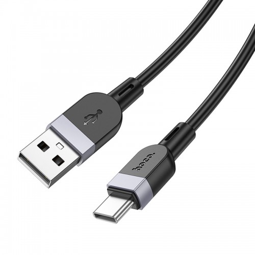 Дата кабель Hoco X109 Energy silicone USB to Type-C (1m) Black