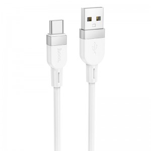 Дата кабель Hoco X109 Energy silicone USB to Type-C (1m) White