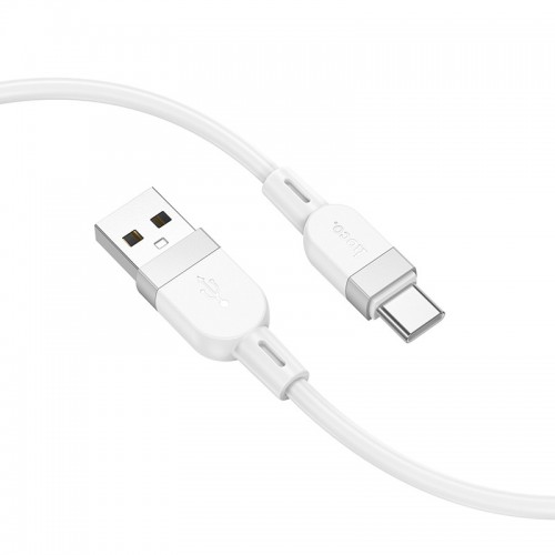 Дата кабель Hoco X109 Energy silicone USB to Type-C (1m) White