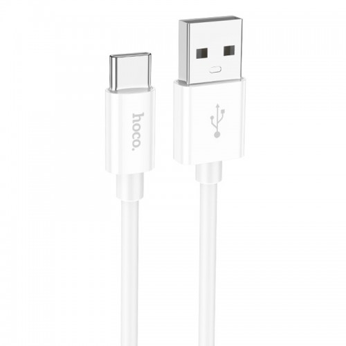 Дата кабель Hoco X87 Magic silicone USB to Type-C (1m) White
