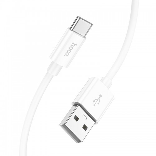 Дата кабель Hoco X87 Magic silicone USB to Type-C (1m) White
