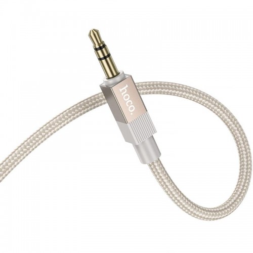 Аудио кабель Aux Hoco UPA32 Clever (1m) Gold