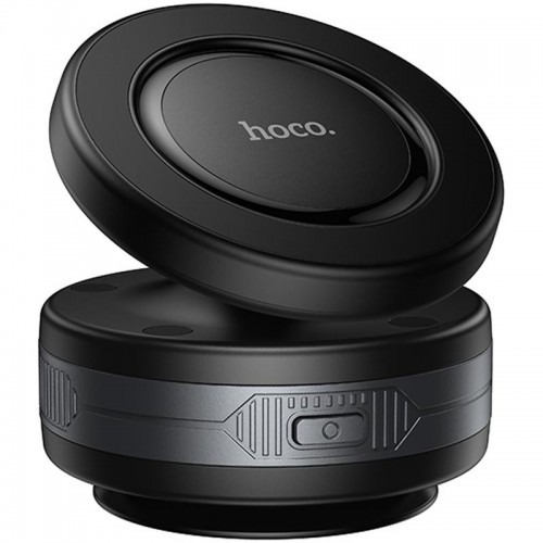 Автодержатель Hoco H87 Dragon electric suction cup magnetic (universal) Black / Metal gray