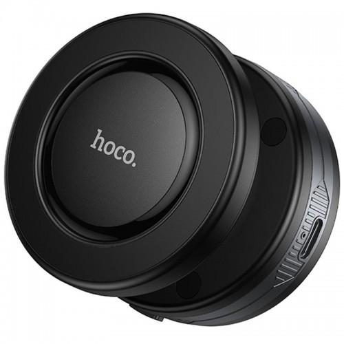 Автодержатель Hoco H87 Dragon electric suction cup magnetic (universal) Black / Metal gray