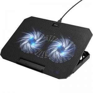 Охолоджуючий кулер-підставка для ноутбуку Hoco GA4 Jade Cooling Stand Black