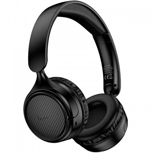 Накладні бездротові навушники Hoco W66 Wave Black