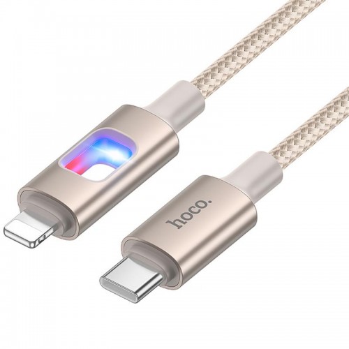 Дата кабель Hoco U144 New Type-C to Lightning 27W (1.2m) Gold