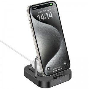 БЗУ Hoco CQ16B Astute 2in1 15W Black